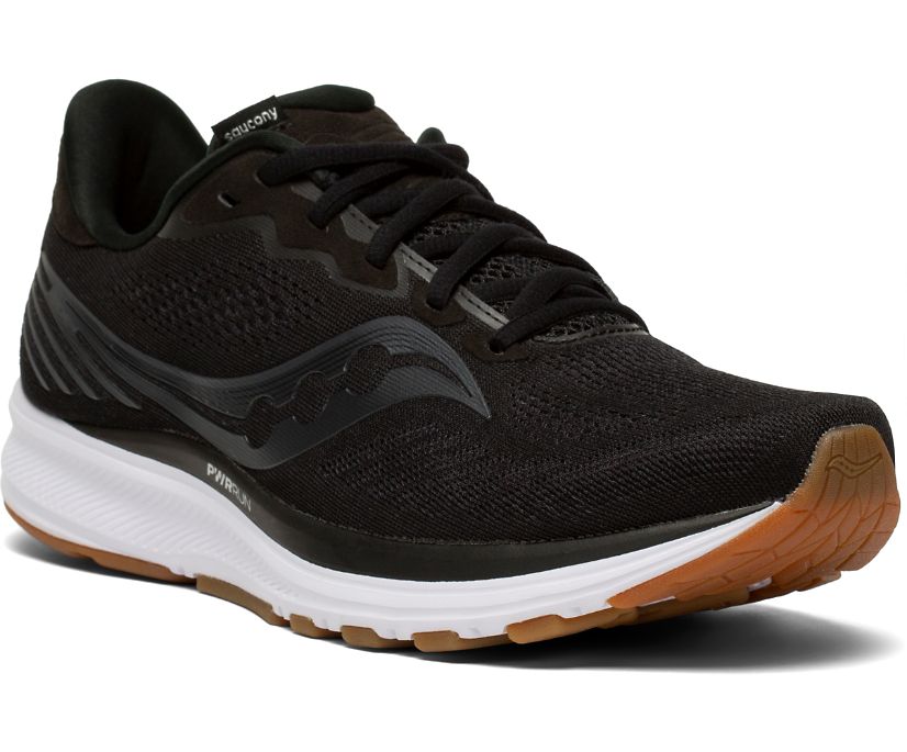 Women's Saucony Ride 14 Running Shoes Black | Singapore 187TCEV